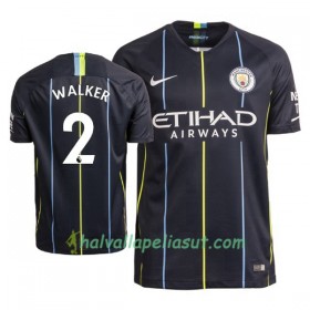 Jalkapallo Pelipaidat Manchester City Walker 2 Vieraspaita 2018-2019 Lyhythihainen